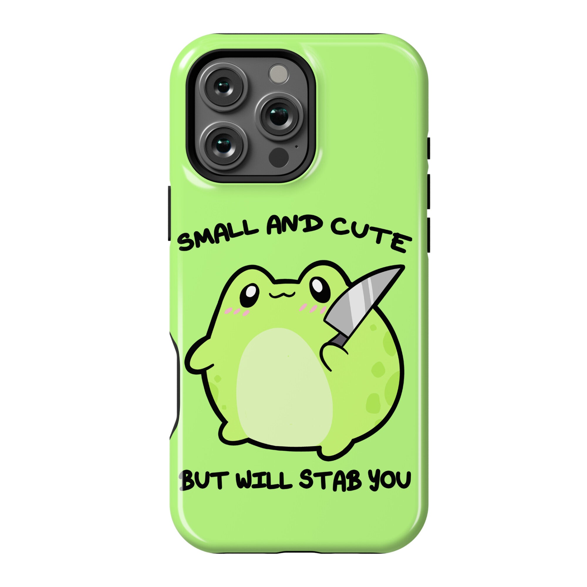 Small And Cute But Will Stab You Froggie Phone Case